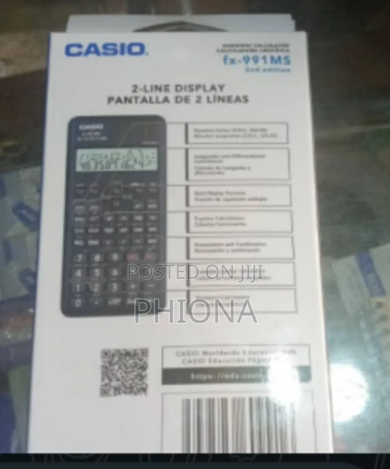 Casio Fx 991 Ms Scientific Calculator With