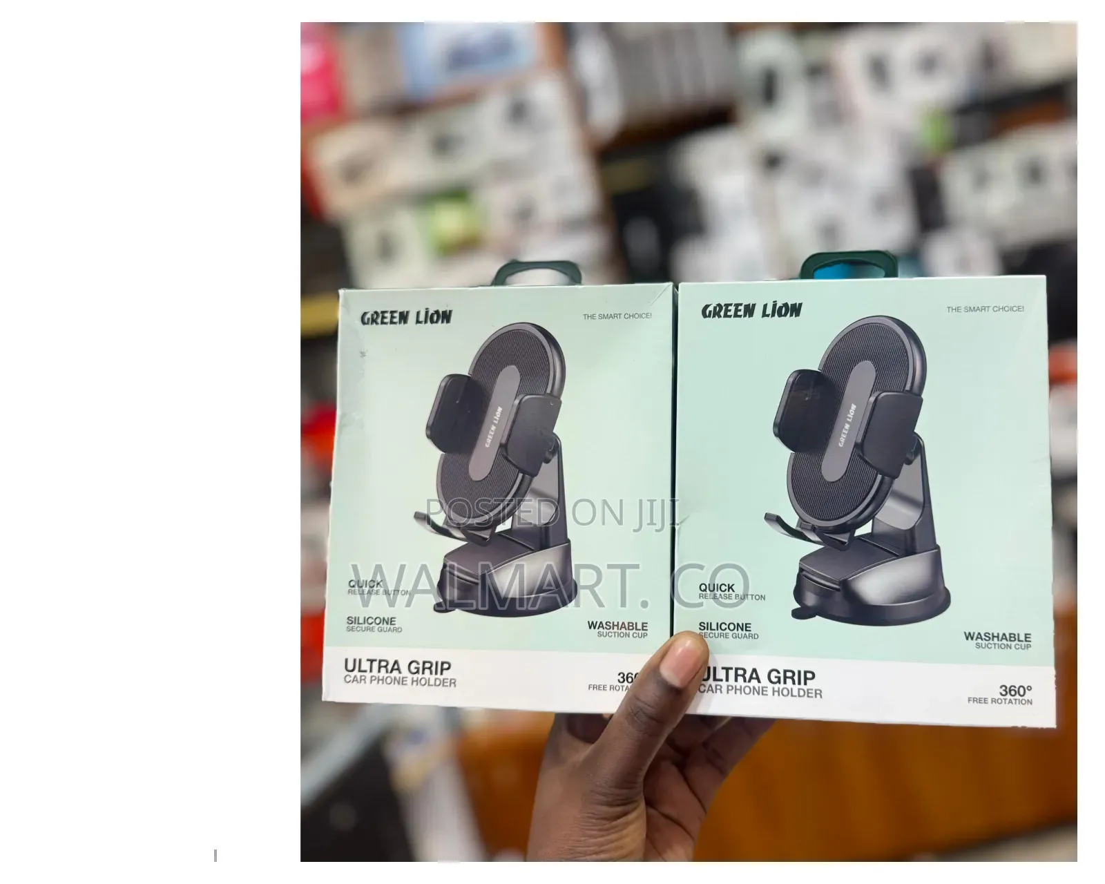 Green Lion Ultra Grip Car Phone Holder