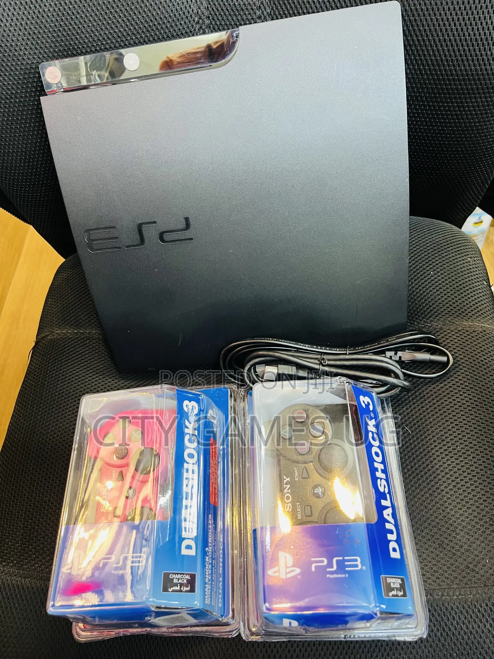 Sony Playstation 3 250gbconsole - Black Used With Allcables Controller