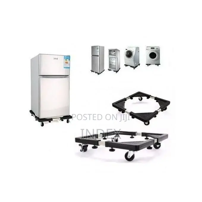 Other Adjustable Washing Machine And Fridge Stand Trolley