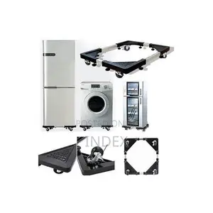 Other Adjustable Washing Machine And Fridge Stand Trolley