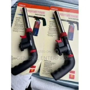 Multi-Purpose Butane Torch Head With Piezo Ignition