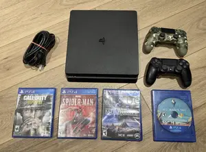 Sony Cuh-2215ab01 Playstation 4 500gb Slim - Black Clean Console