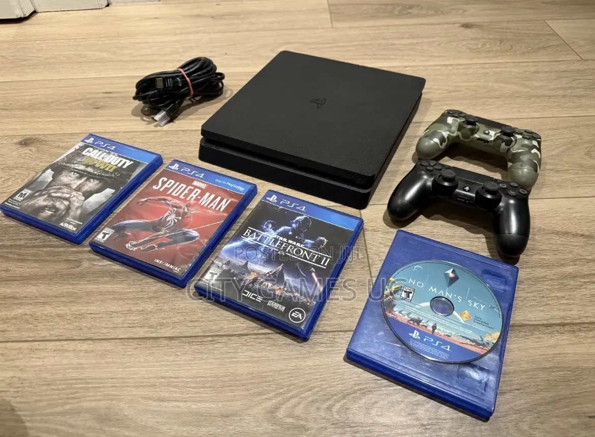 Sony Cuh-2215ab01 Playstation 4 500gb Slim - Black Clean Console