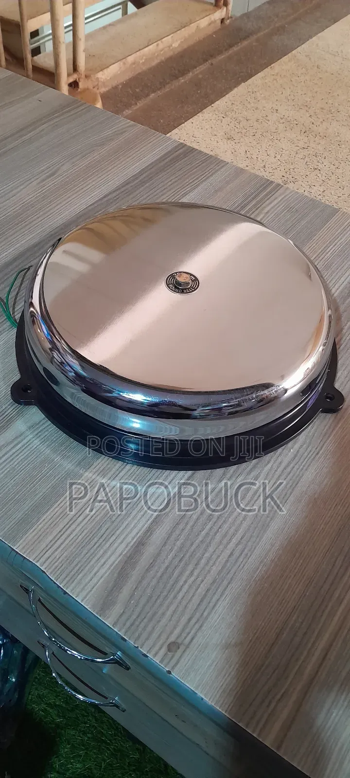 School Electric Round Bell With Switch , 300mm