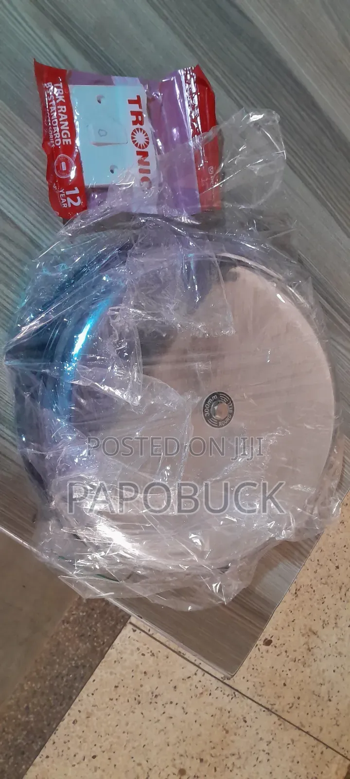 School Electric Round Bell With Switch , 300mm