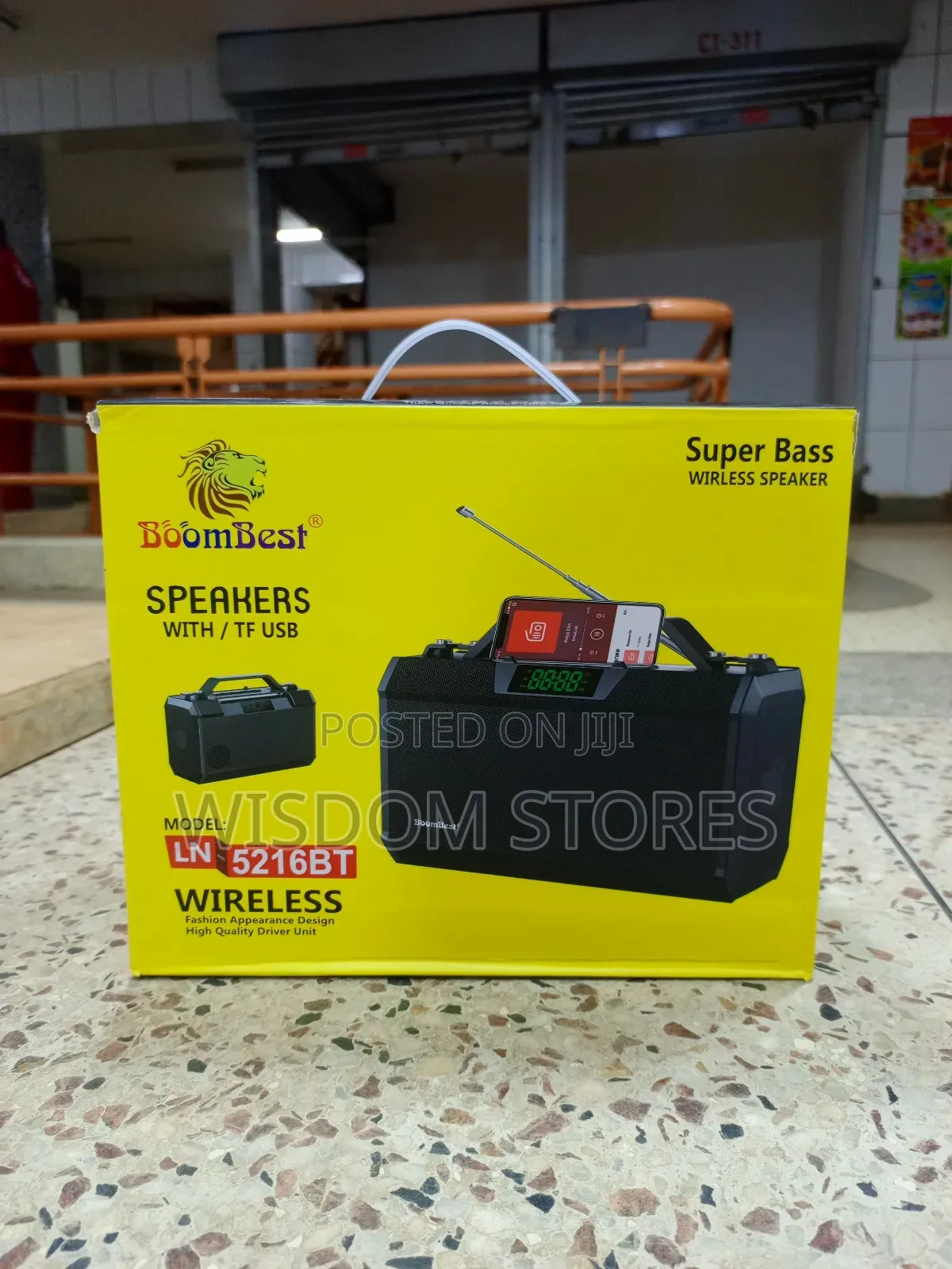 Boombest Nl-5216bt Music Box Wireless Bluetooth Speaker – Big Sound