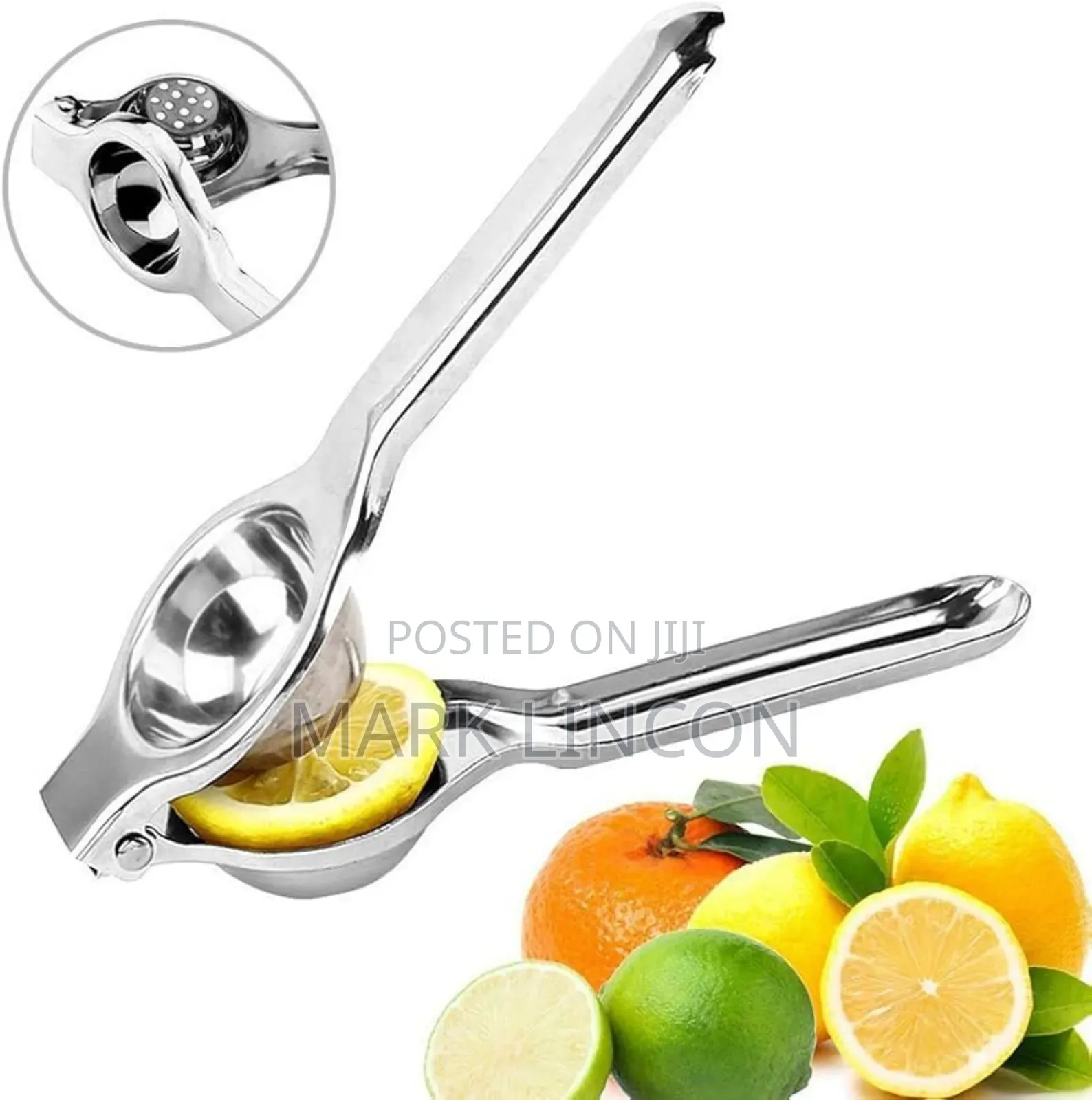 Stainless Steel Manual Lemon and Lime Squeezer