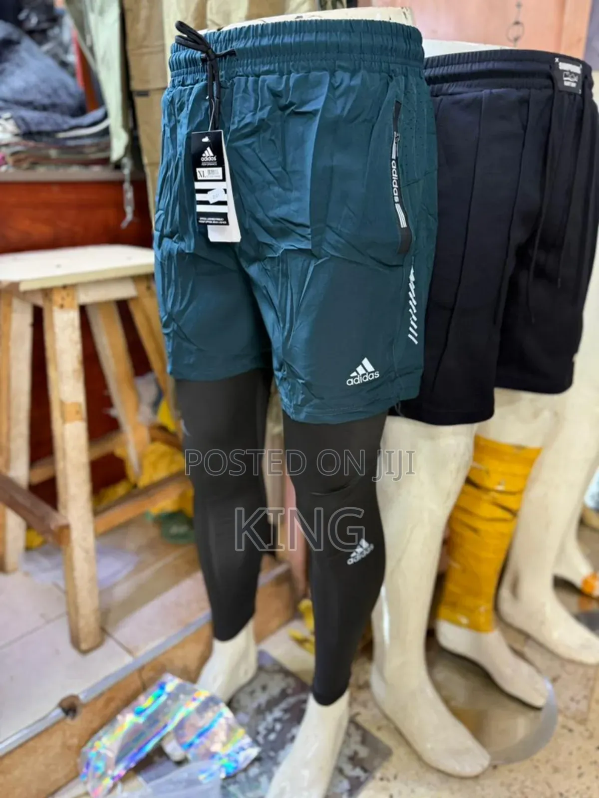 Men's Adidas 2-in-1 Workout Shorts,