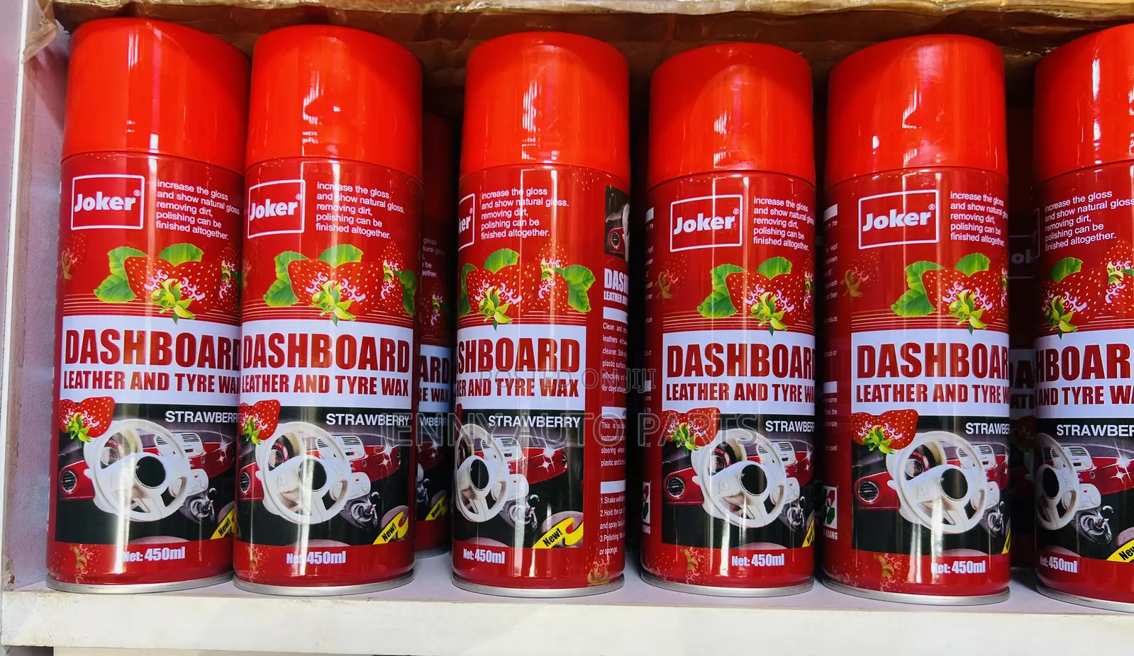 Dashboard Leather and Tyre Wax