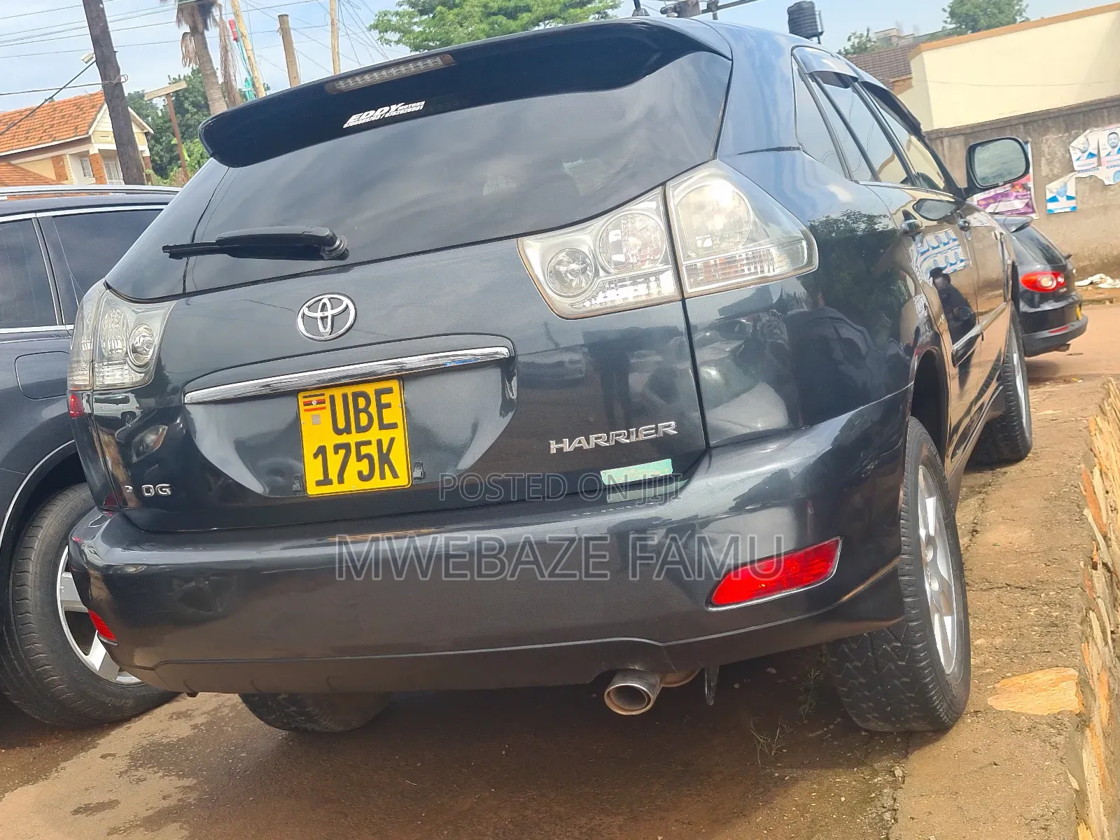 Toyota Harrier 2008 Gray