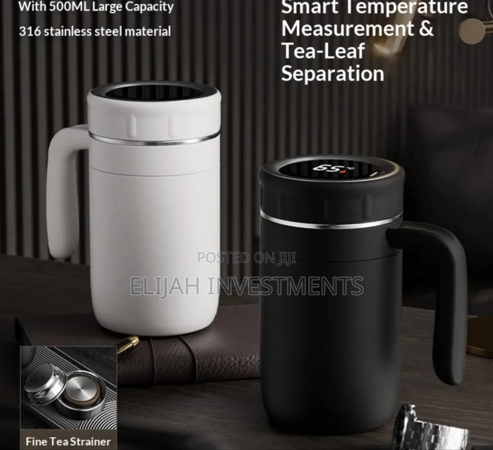 Digital Smart Insulated Coffee Mug