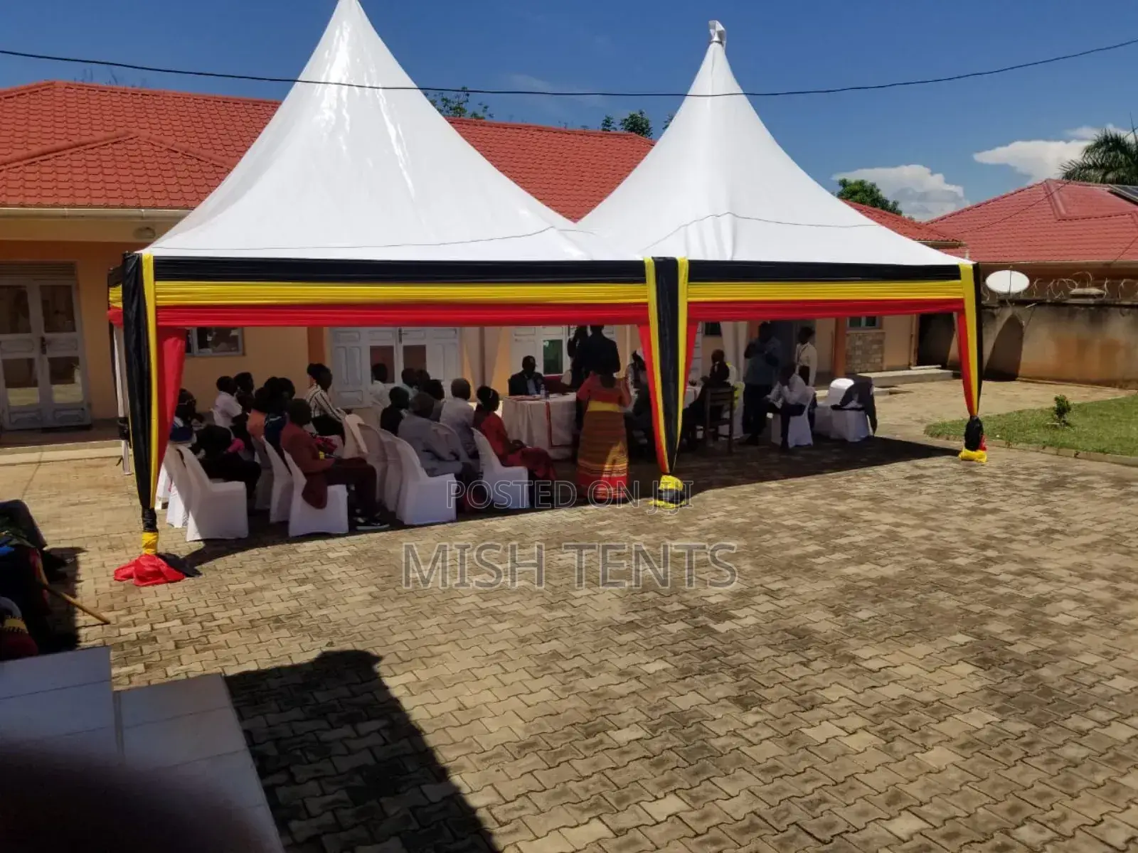 100 Seater Tent of 15fts by 30fts With the Best Materials