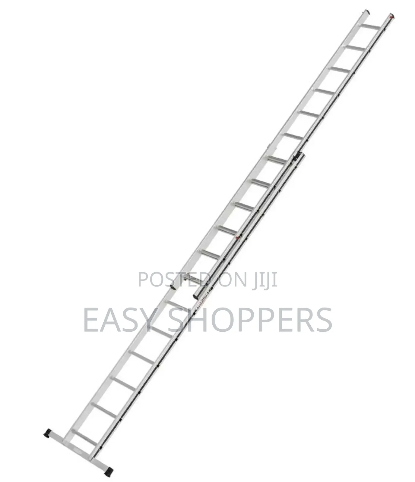 2x12 Steps Extension Ladder Aluminium Multi-Purpose Ladder
