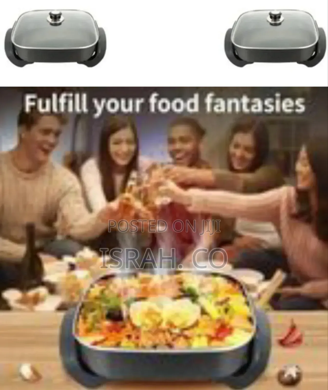 Boma 30cm Multi-function Electric Heating Soup Pot