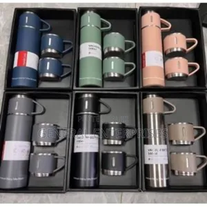 Stainless Steel Vacuum Flask Set.