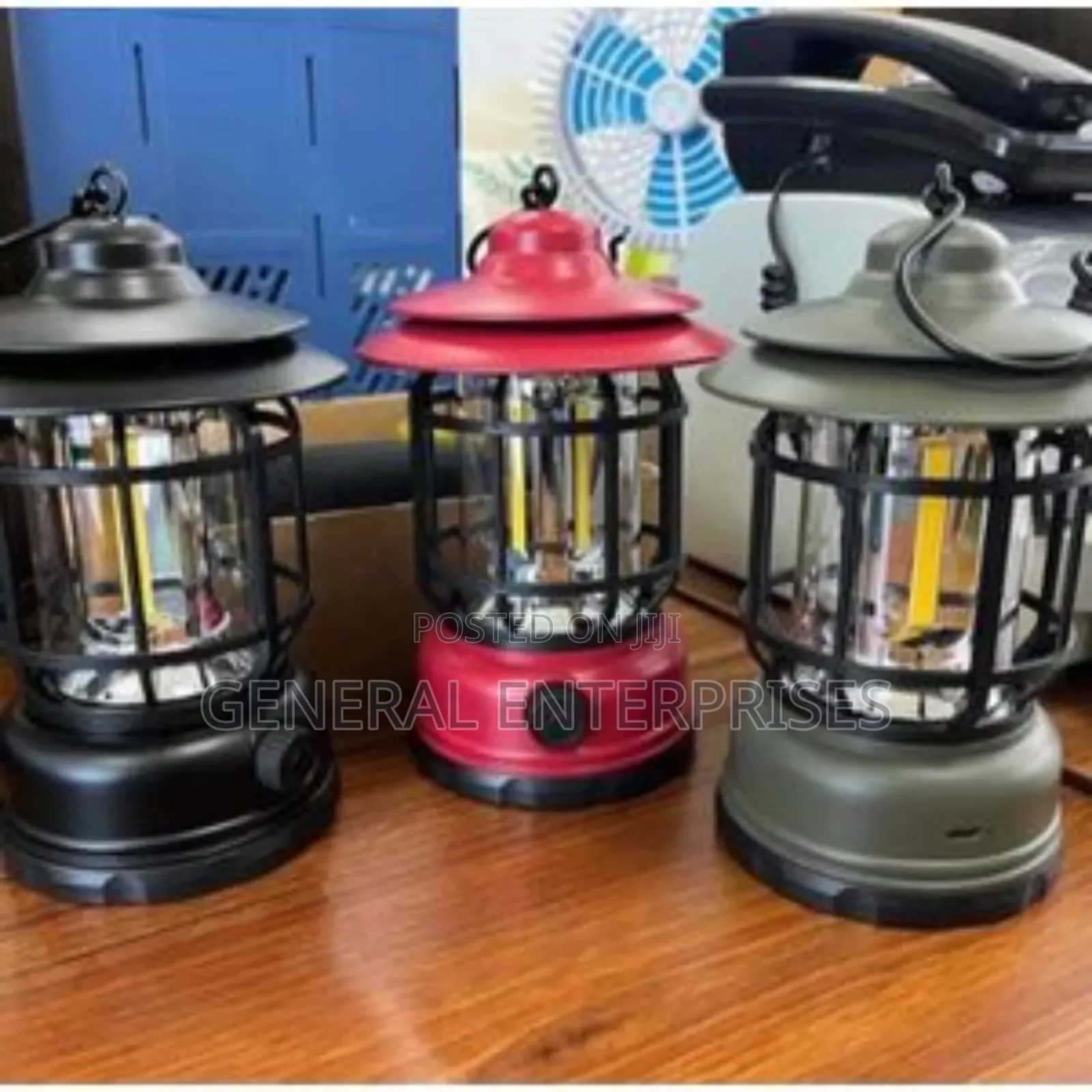 Vintage-Style Led Camping Lanterns