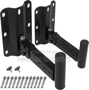 Pair of Steel Wall Mount Speaker (2pcs) Stand Heavy Duty
