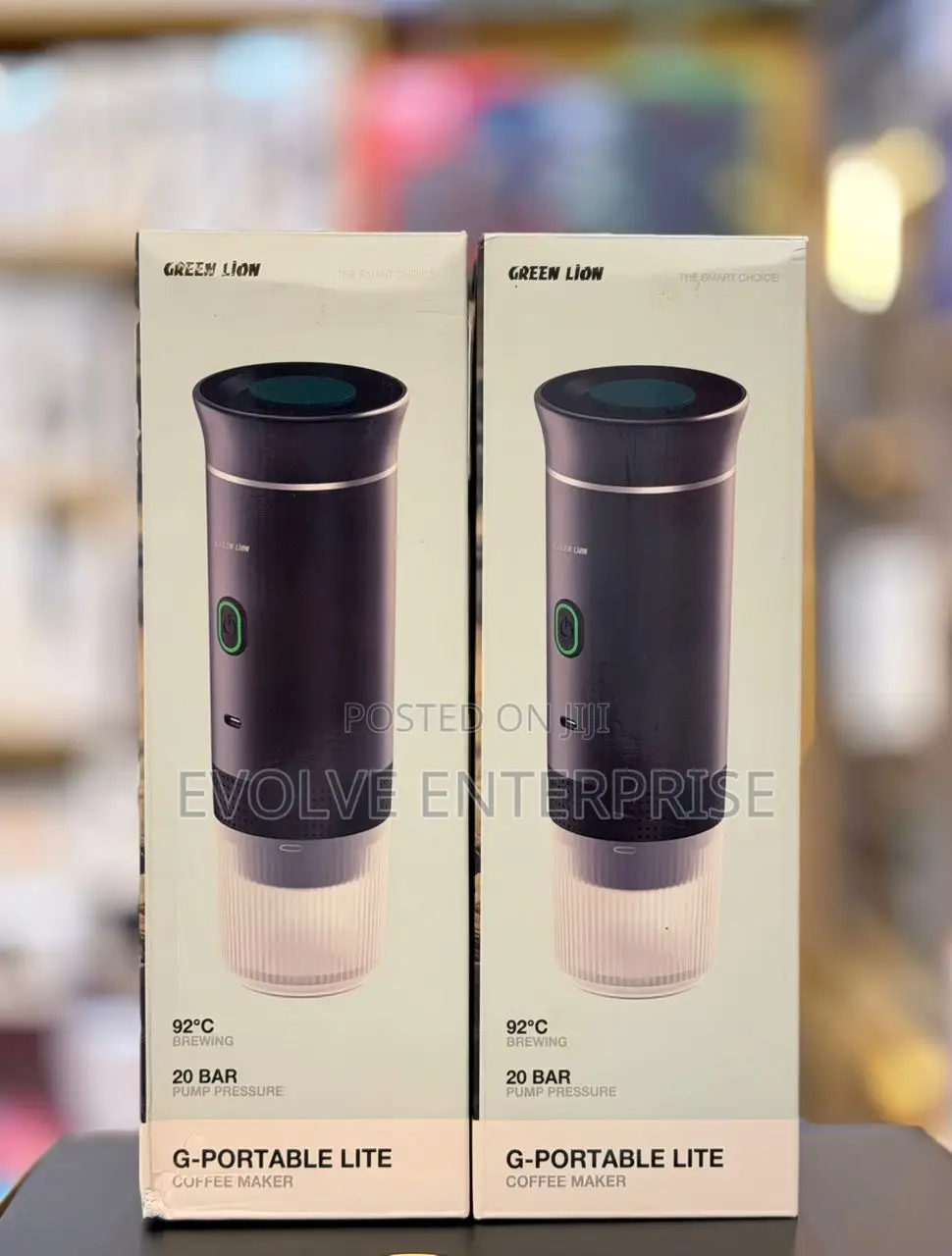 Green Lion G-Lite Portable Coffee Maker 60ml 20 Bar Pressure