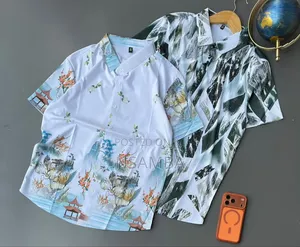 Casual Short Sleeve Button
