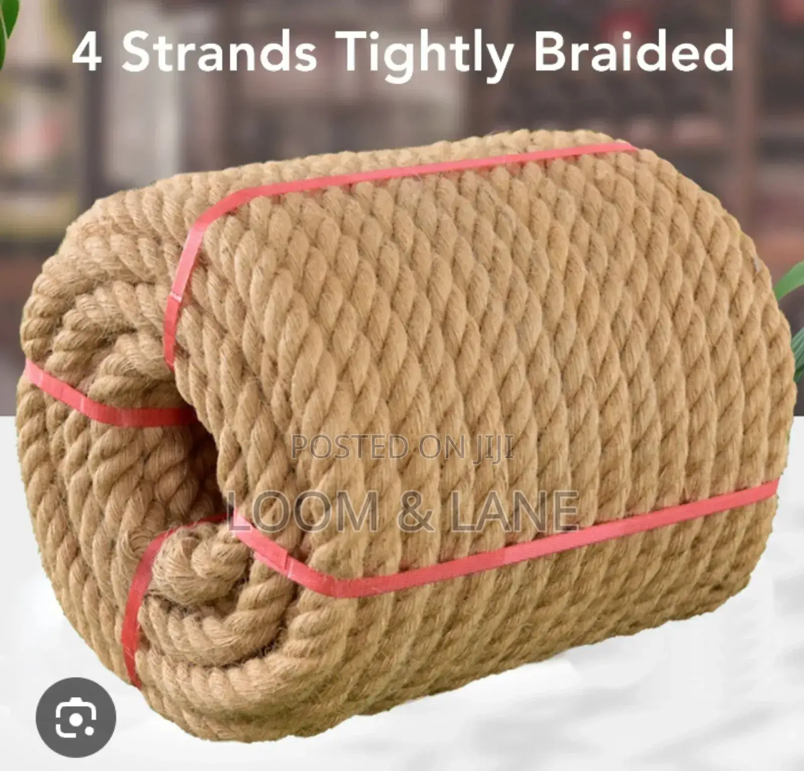 Heavy-Duty Natural Jute Rope