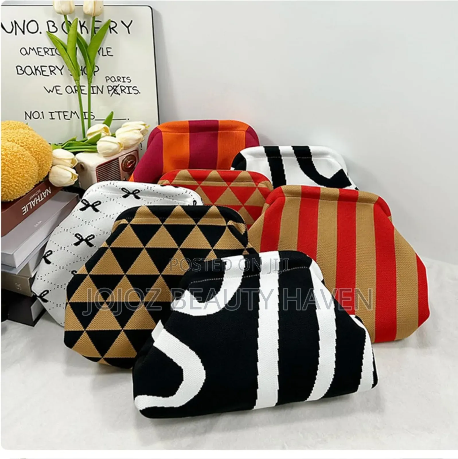 Knitted Korean Style Clutch Bag