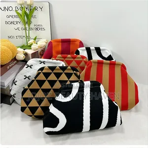 Knitted Korean Style Clutch Bag
