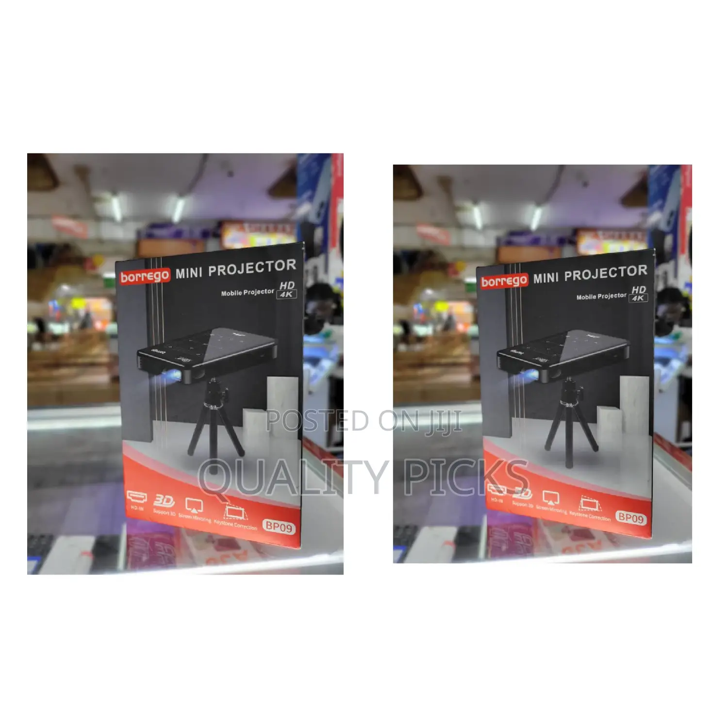 Borrego P09 Portable Ultra Mini Smart Projector