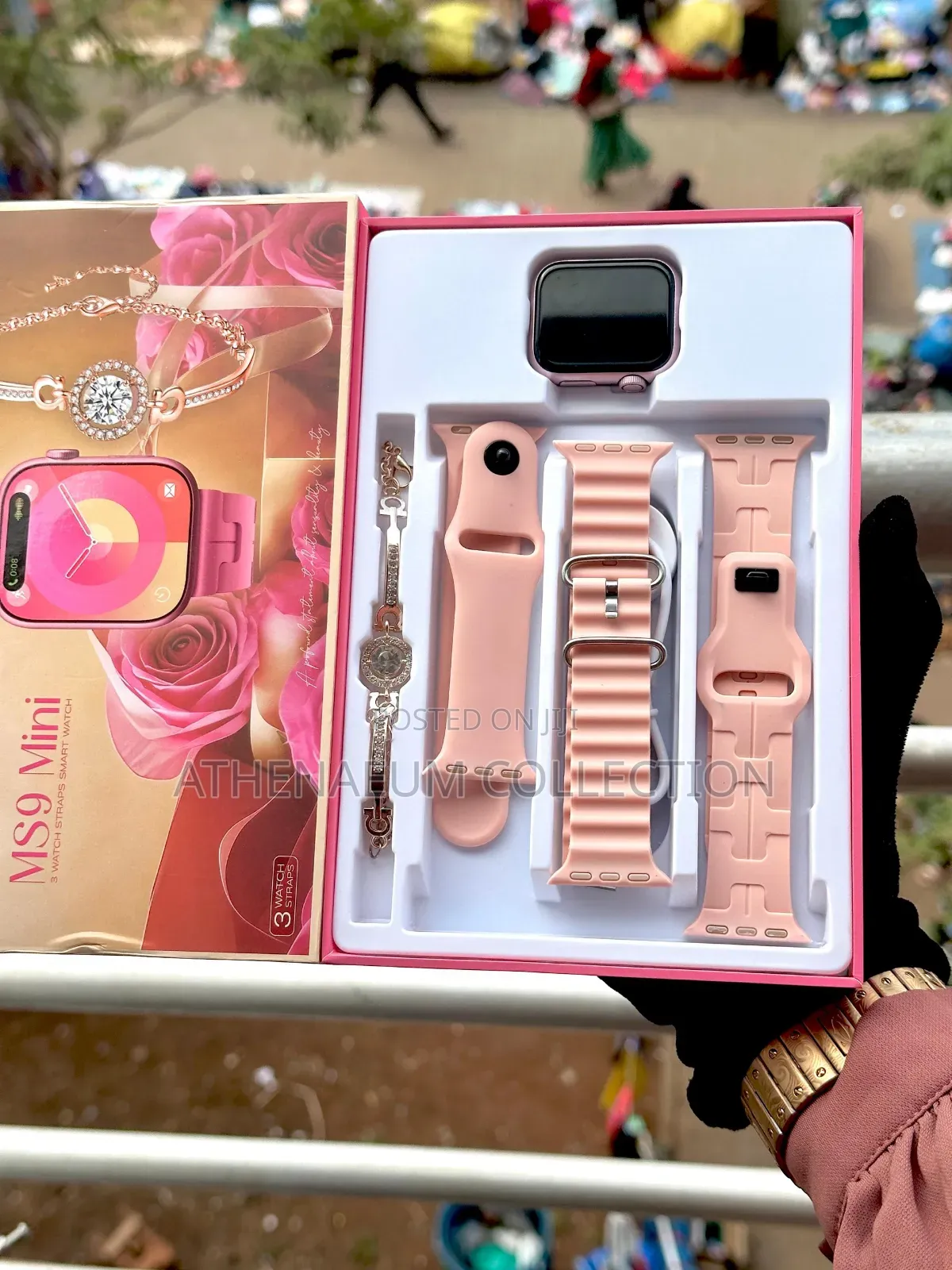 Haino Teko Ms9 Mini Smart Watch Set Perfect Valentine Gift