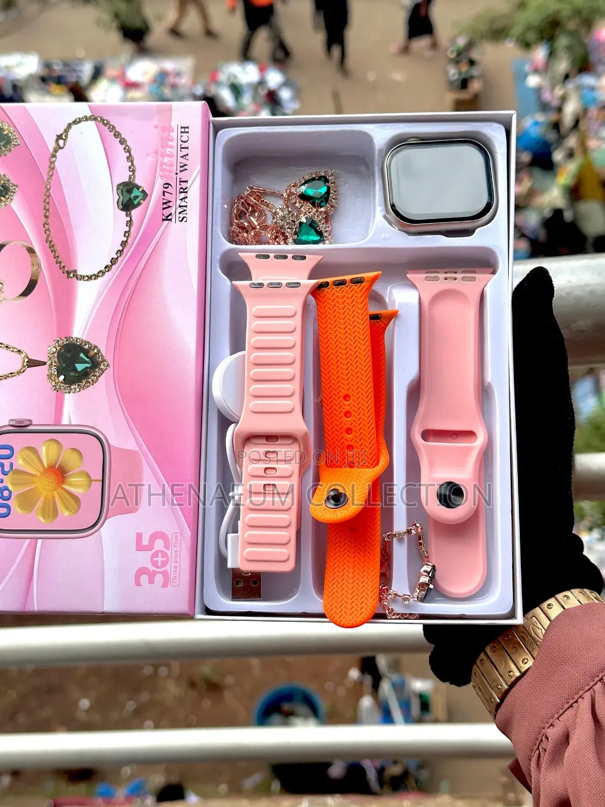 Keqiwear A29 Plus Smart Watch Valentine Gift Set