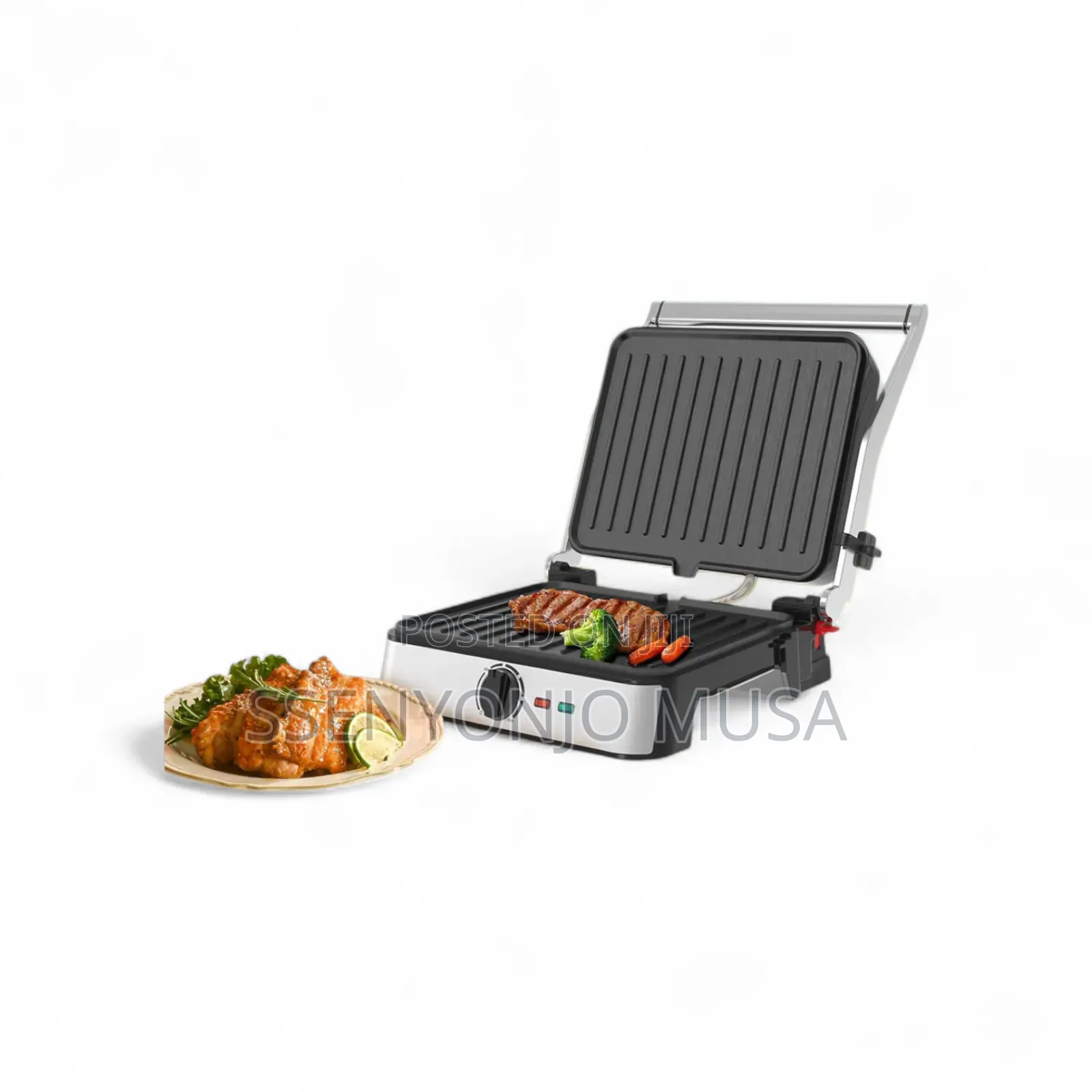 Winningstar Panini Maker Stainless Steel 850w High Power.