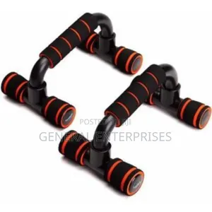 Push-Up Bars With Foam Grips.