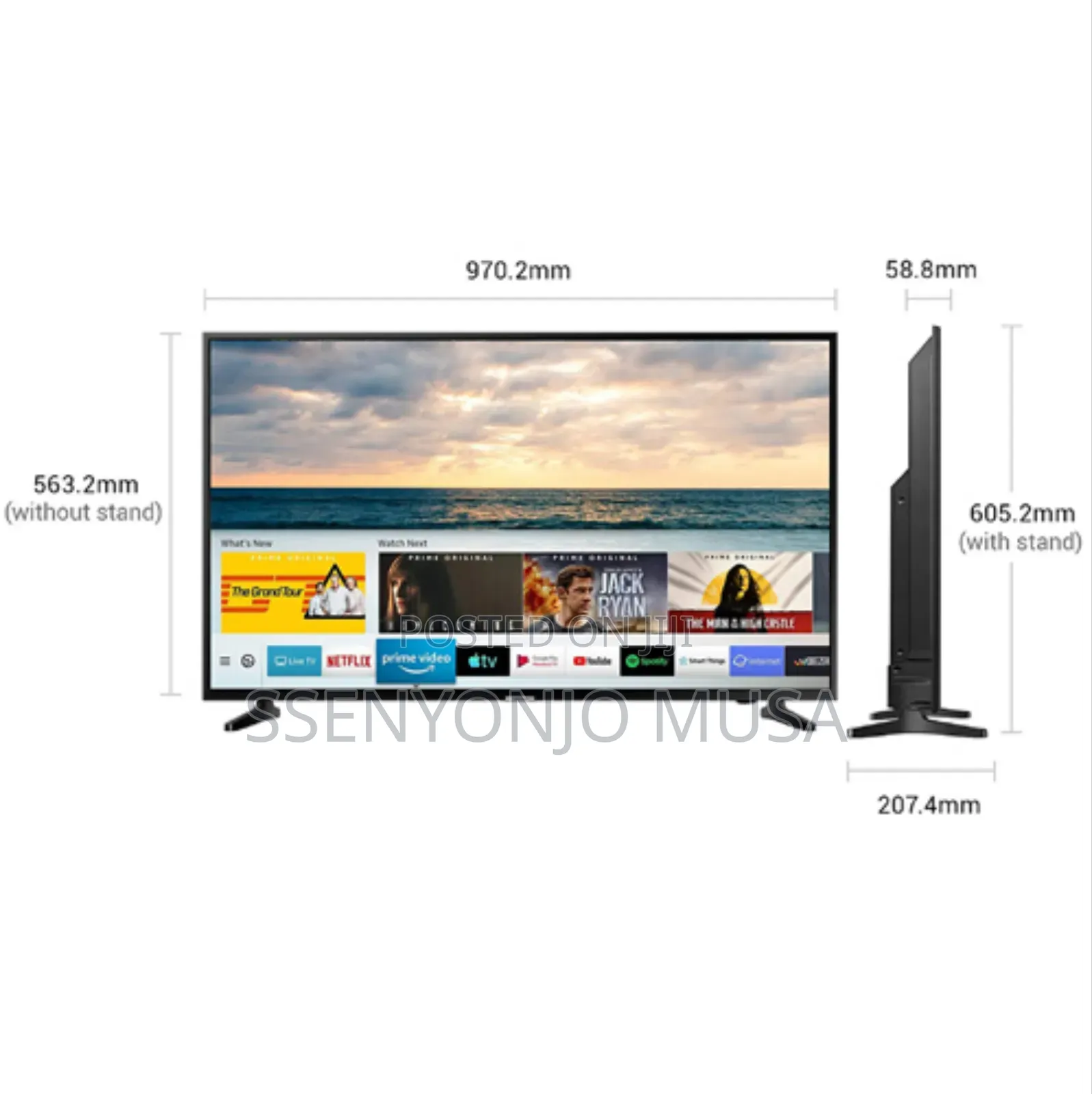Samsung 43-Inch Smart Tv Full Hd Led With Free-to-Airua43t5300