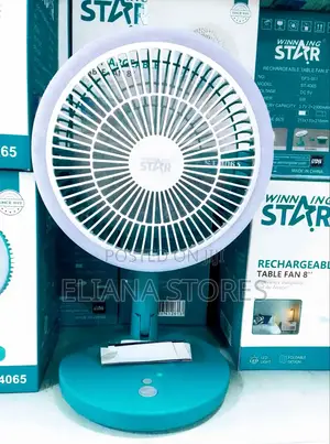 Rechargeable Table Fan "8