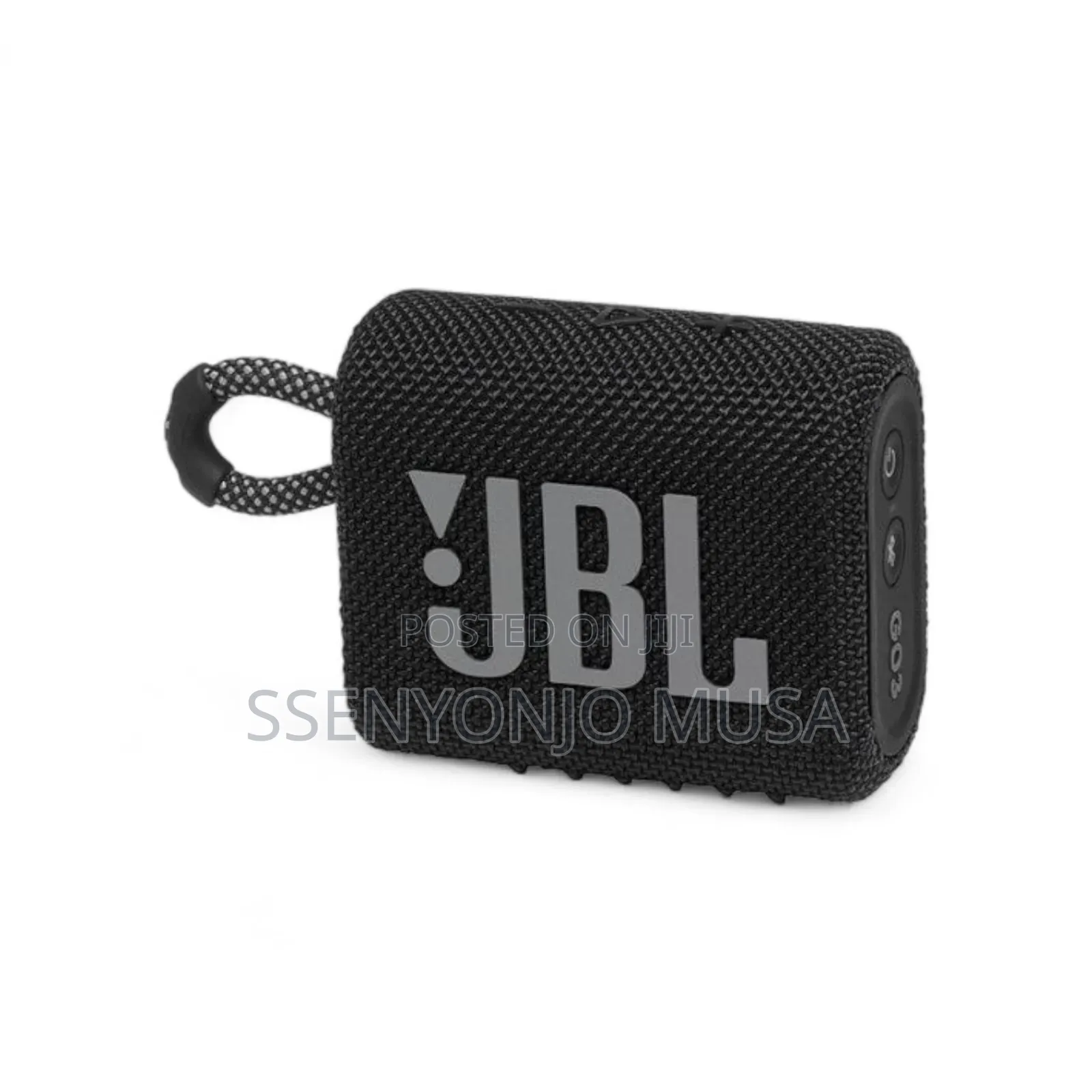 JBL Go 3 Portable Waterproof Speaker - Black