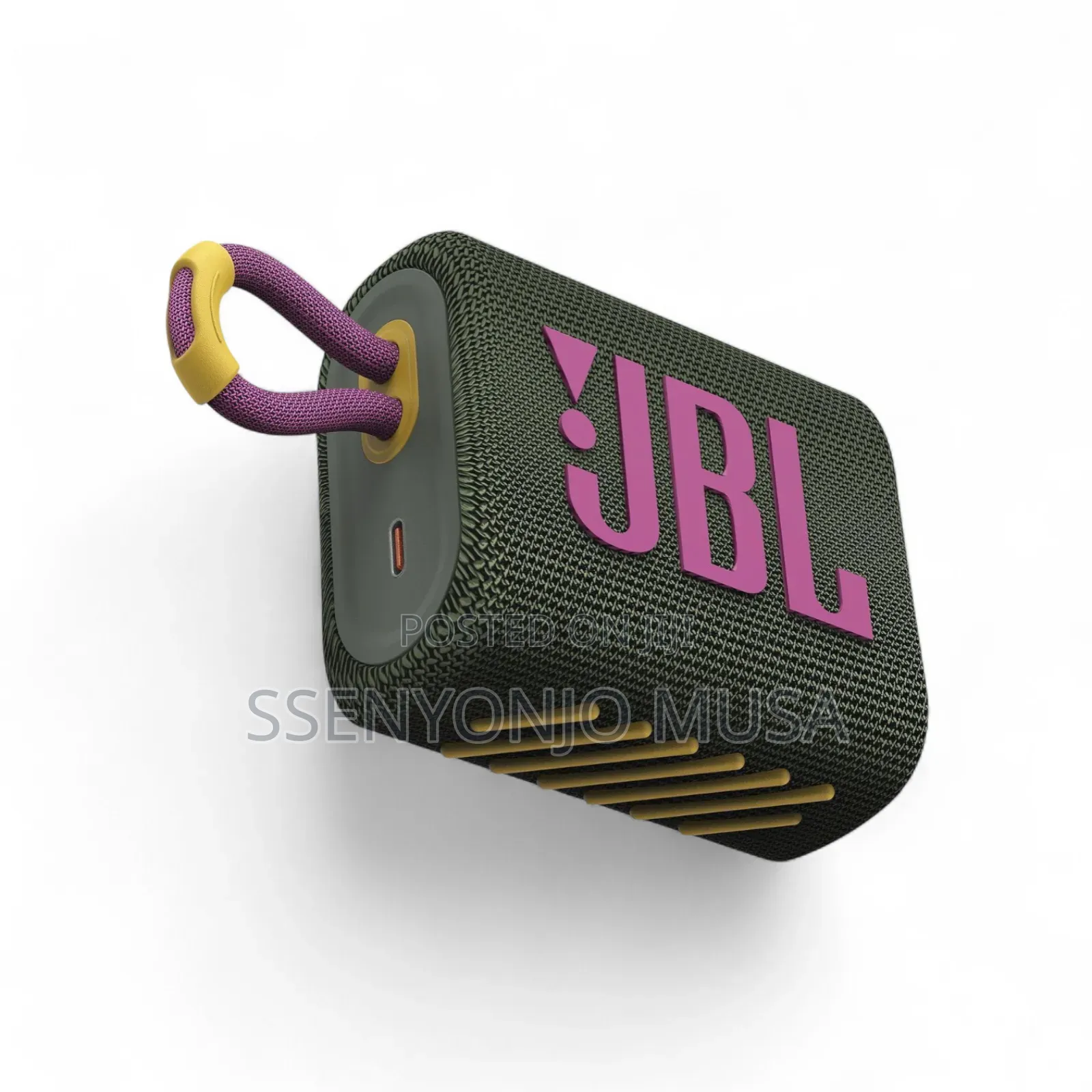 JBL Go 3 Portable Waterproof Speaker - Black