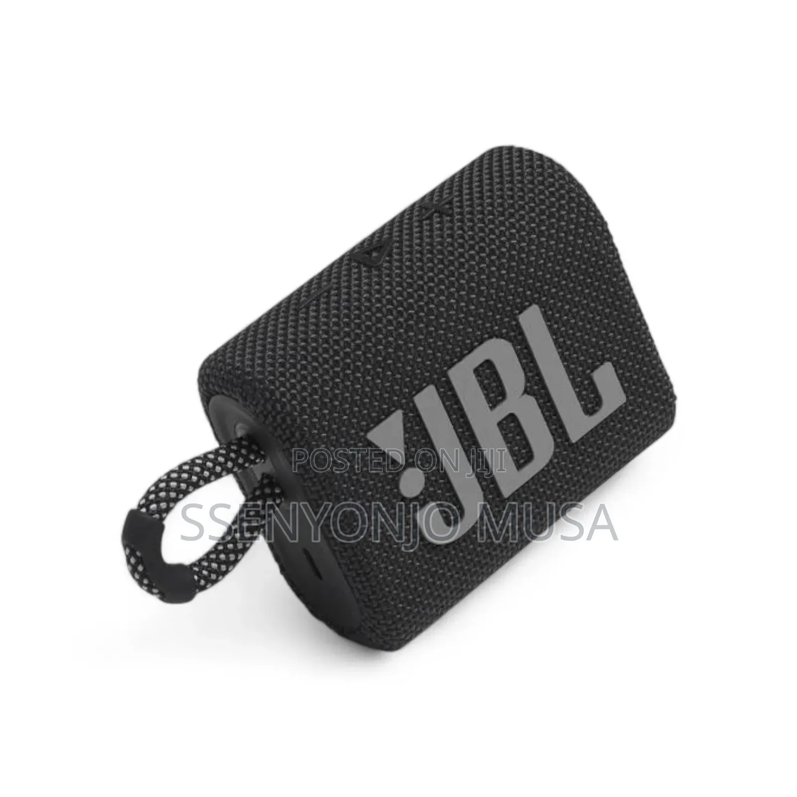 JBL Go 3 Portable Waterproof Speaker - Black