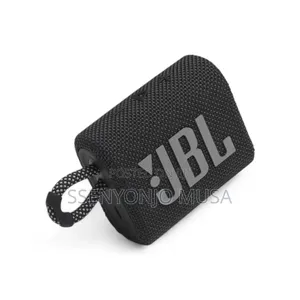 JBL Go 3 Portable Waterproof Speaker - Black