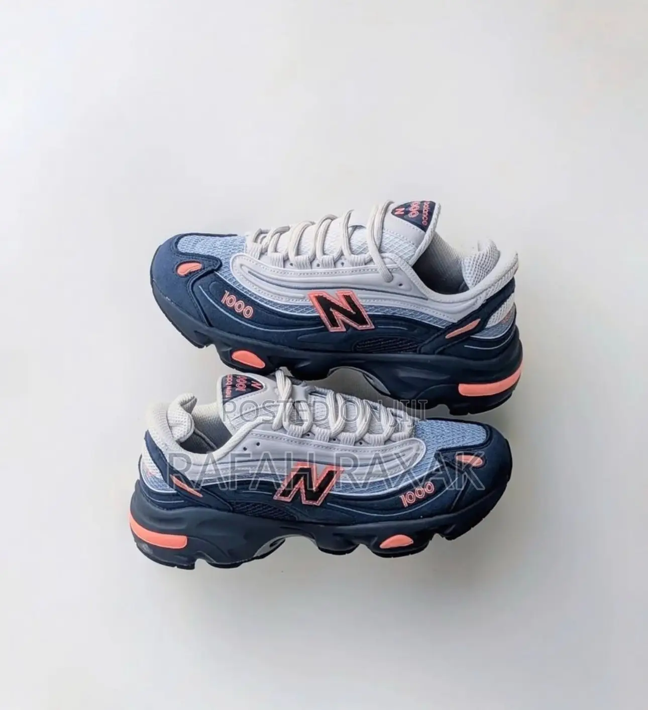 Original New Balance 1000 “Nautical Coral” Sneakers