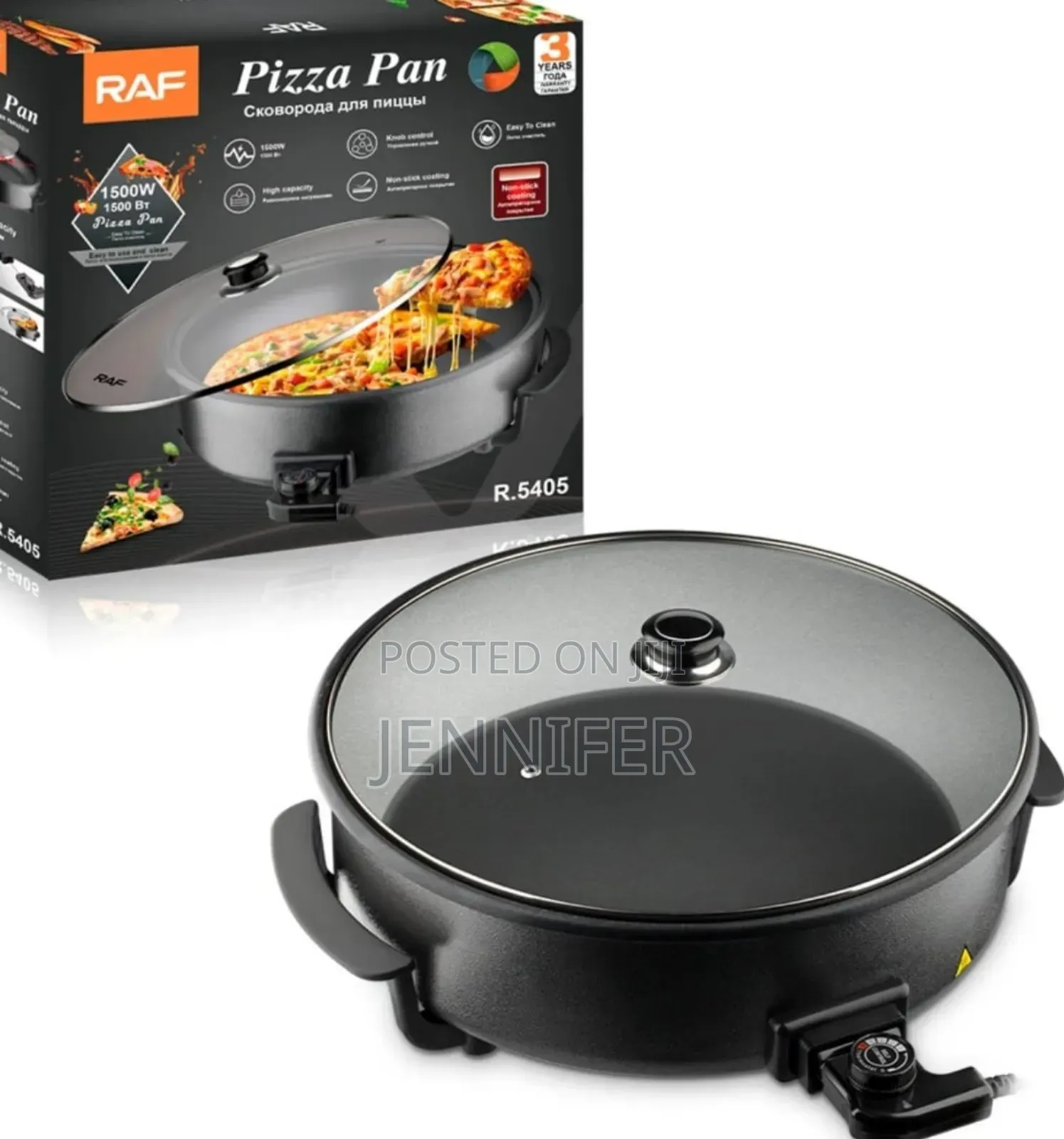 Raf R.5405 Electric Pizza Pan