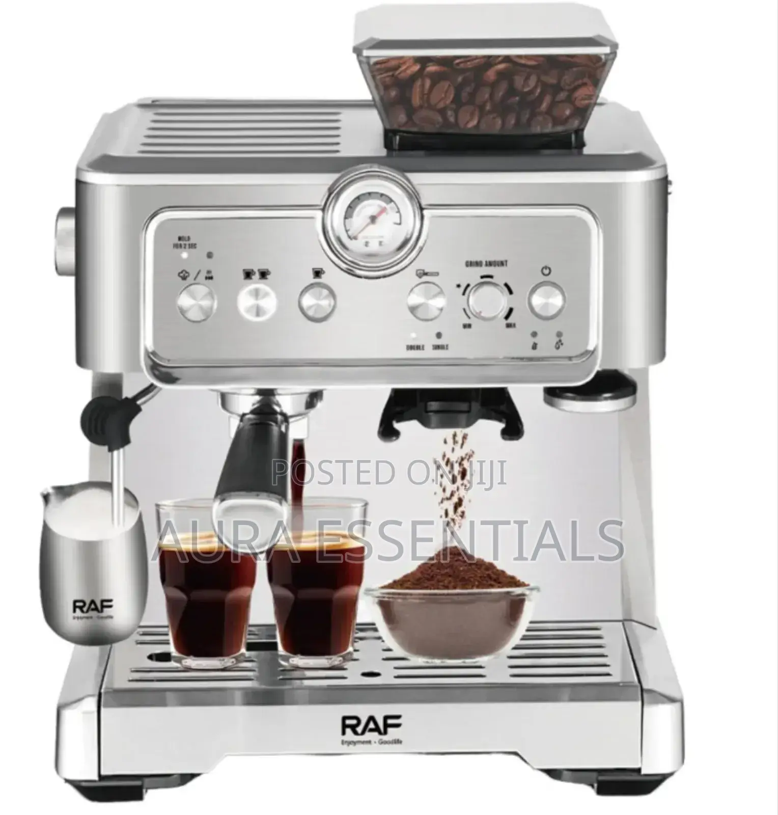 Raf R.0205 2-in-1 Espresso Coffee Machine