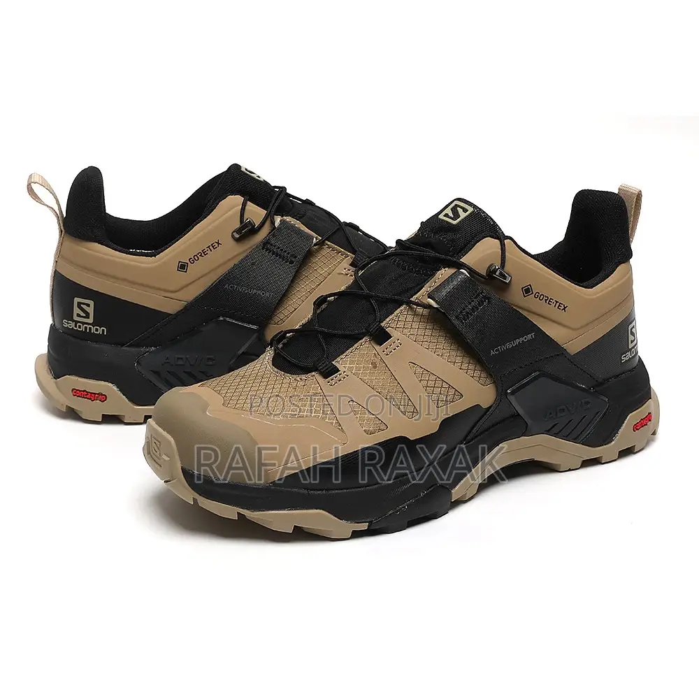 Men’S Salomon X Ultra 4 Gore-tex Brown Hiking Shoes