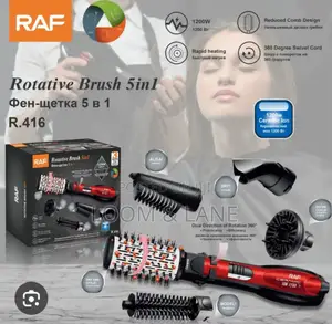 Raf Rotative Brush 5in1 Model R.416 Multifunctional Hair Styling Tool