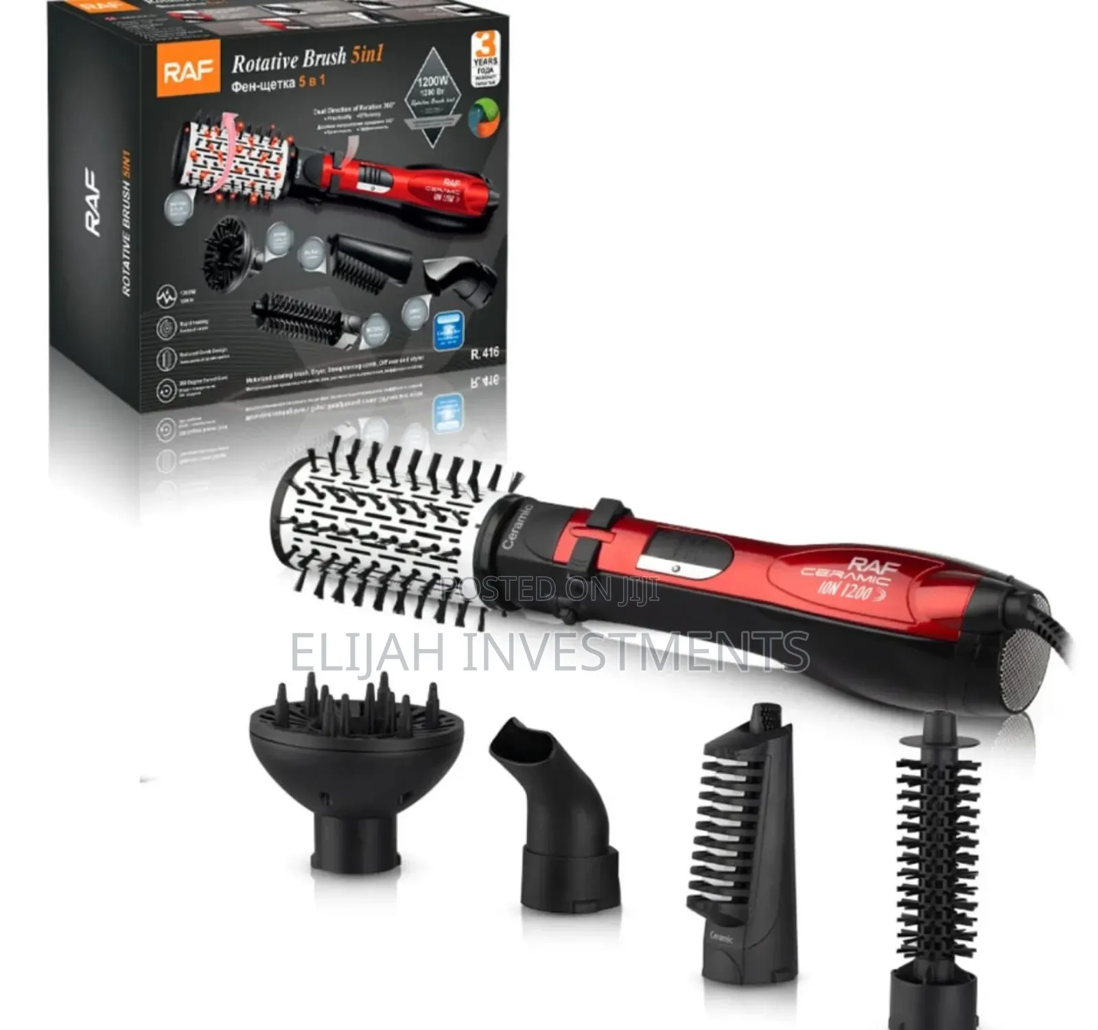 Raf Rotative Brush 5in1 Model R.416