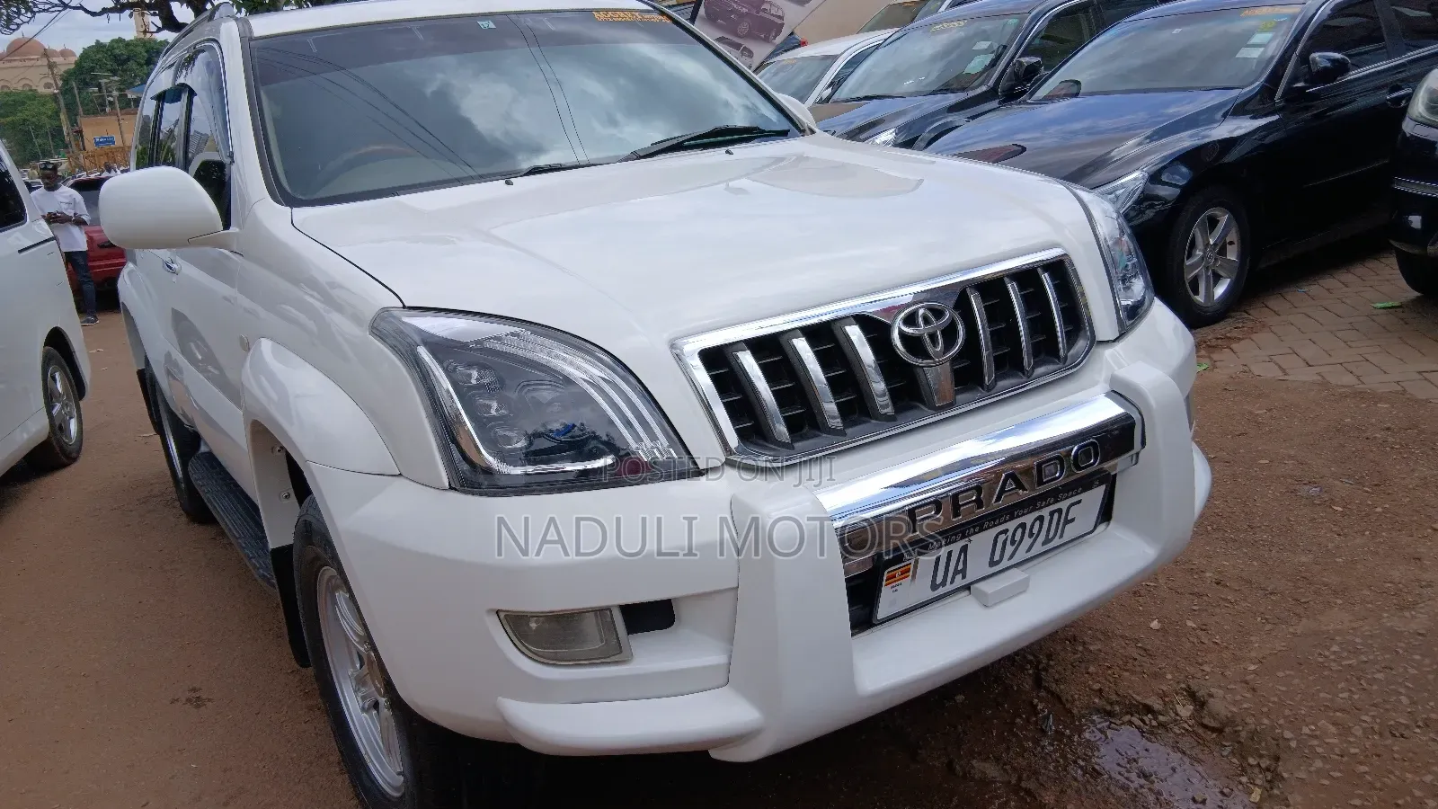 Toyota Land Cruiser Prado 2007 White