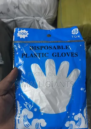 TDK 100pca Disposable Plastic Gloves