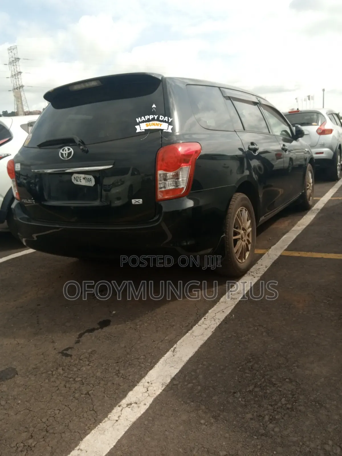 Toyota Corolla Fielder 2012 Black