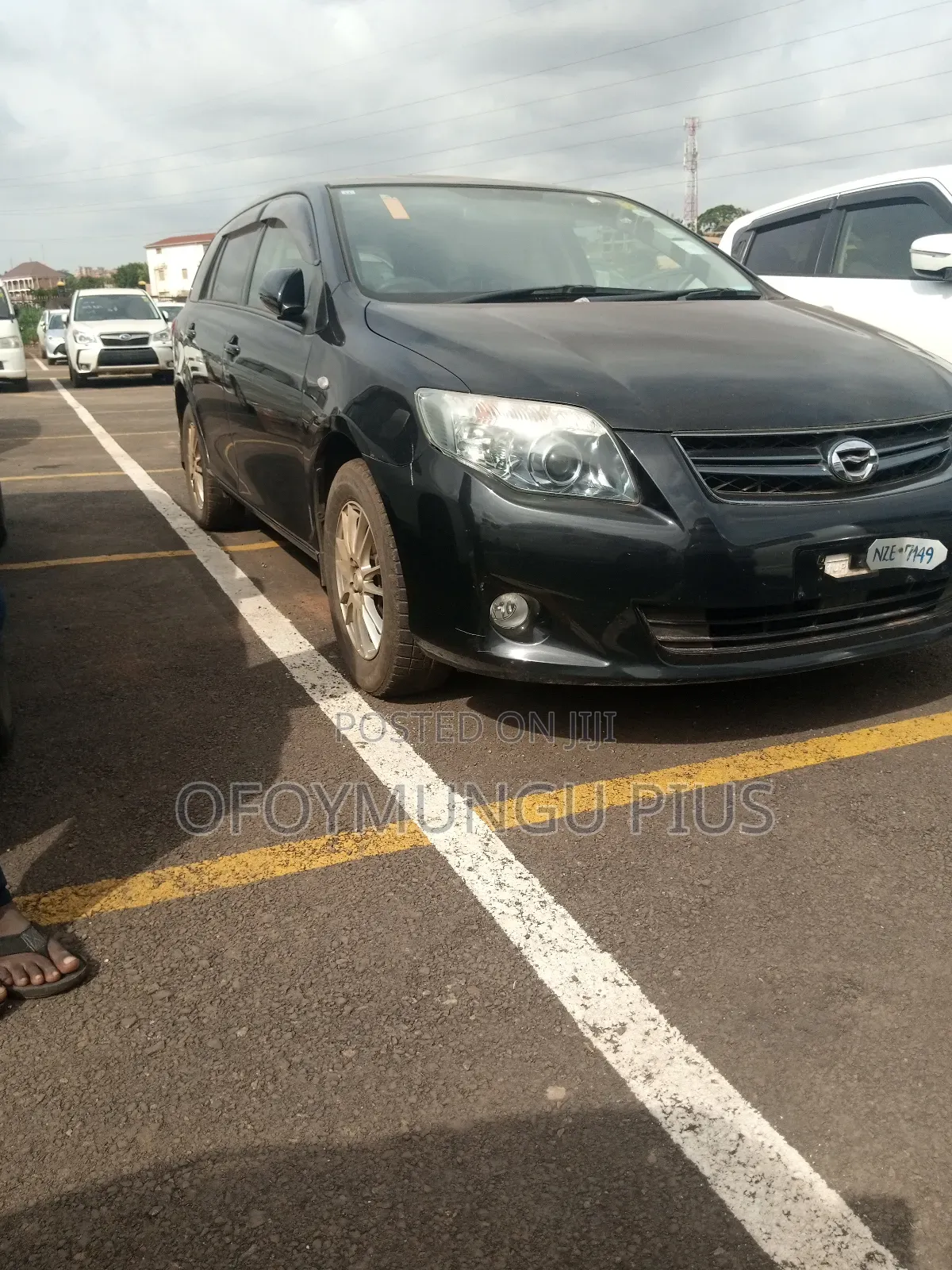 Toyota Corolla Fielder 2012 Black