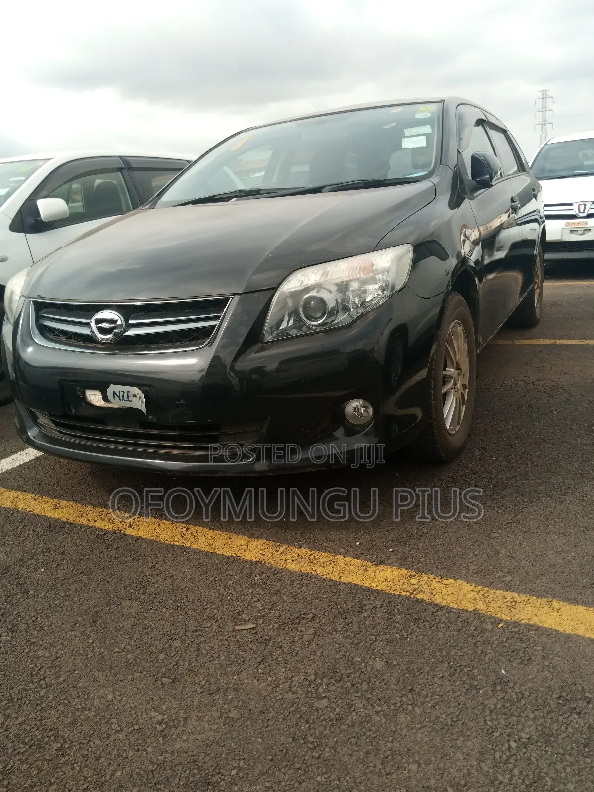 Toyota Corolla Fielder 2012 Black