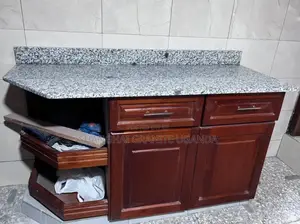 Cotton White Granite Slab for Kitchen Top
